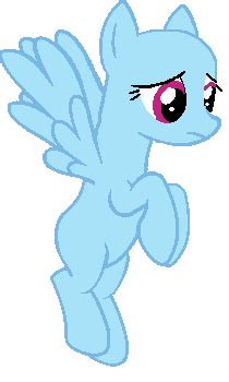 MLP Pegasus Base- Flying by Poodlette on DeviantArt