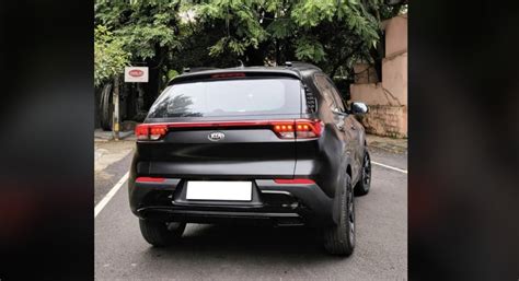Here Is India’s First Modified Kia Sonet “Dark Edition” – Details » Car ...