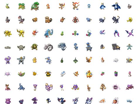 Pokémon Platinum - Sinnoh Pokédex | Pokémon Database