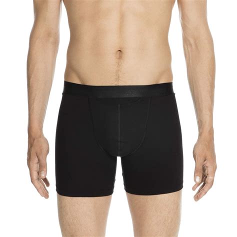 Buy hom HO-1 Long Boxer Briefs 2-Pack Black LG at Amazon.in