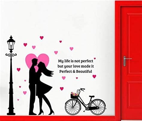 StickMe 'Romantic Couple Cycling - Tree - Birds - Love Quotes ...