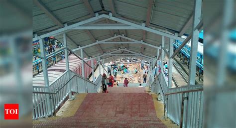 Foot overbridge in city station is ready for public use | Bhubaneswar ...