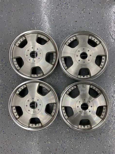 SSR VIENNA MAE 4x100 3 Piece Wheels Honda Miata Jdm Rare Work Vskf ...