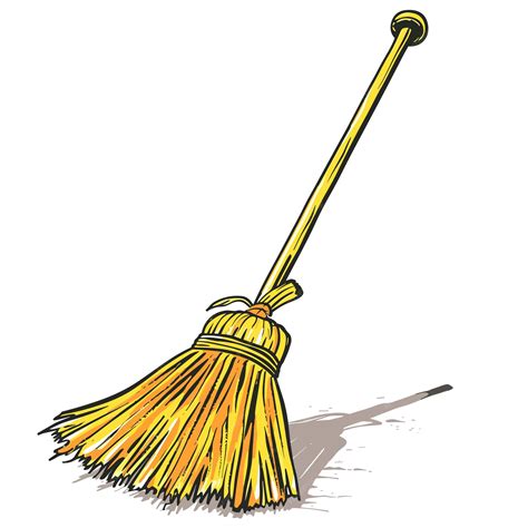Broom Cartoon Isolated Transparent Background Images | Premium AI ...
