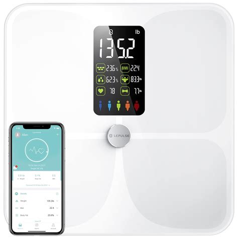 Scales for Body Weight and Fat, Lescale Large India | Ubuy
