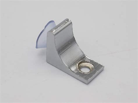 RAB Glass Shelf Button Stainless Steel L Button Glass Shelf Bracket ...