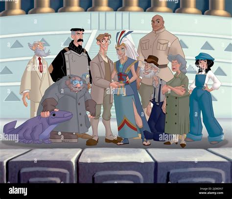 MOVIE SCENE, ATLANTIS: MILO'S RETURN, 2003 Stock Photo - Alamy