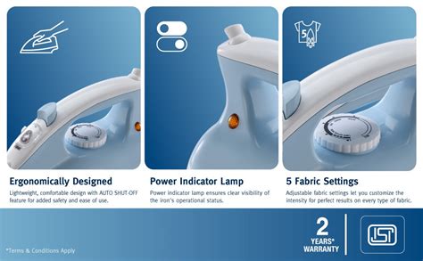 Buy Usha Goliath Spray Tech 1200Watt Dry Iron with Water Spray Feature ...