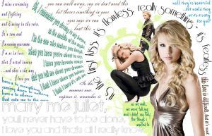Taylor Swift Lyrics Collage by deeper-than-shadow on DeviantArt