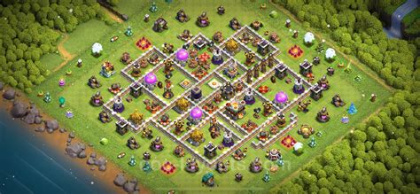 Best Base TH11 with Link, Hybrid Anti Everything - Town Hall Level 11 ...