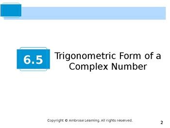 Image result for Trig Complex Form