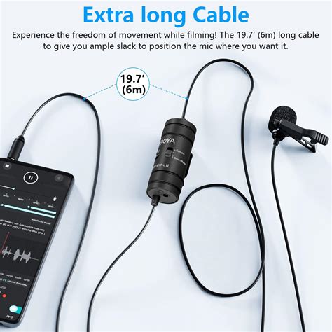 BOYA BY-M1 Pro II Omnidirectional Lavalier Mic – BOYA INDIA