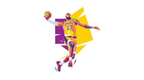 LeBron James Wallpaper 4K, Lakers