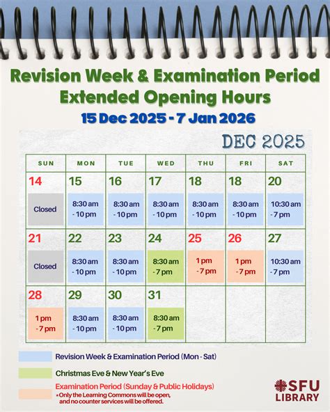 Revision Week & Examination Period (1st semester AY 2025-26) | Saint ...