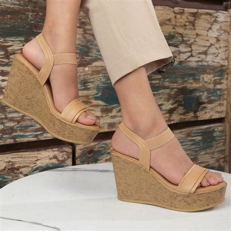 Buy Beige Women's Wedges - The Parigi Beige | Tresmode