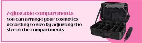 INOVERA (LABEL) Nylon Professional Cosmetic Makeup Storage Organizer ...