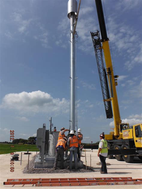 Polk County North Central Landfill Flare Arrives | COMANCO