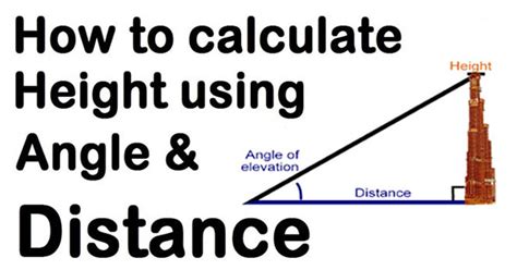Calculate Height in Surveying | Heights and Distances | Distance Angle ...