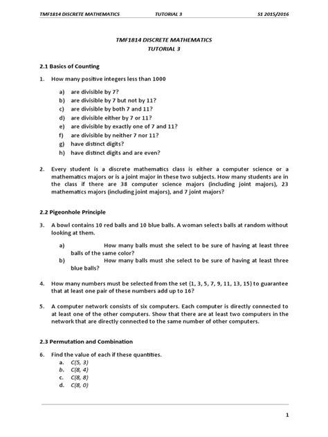 Discrete Math Tutorial 的图像结果