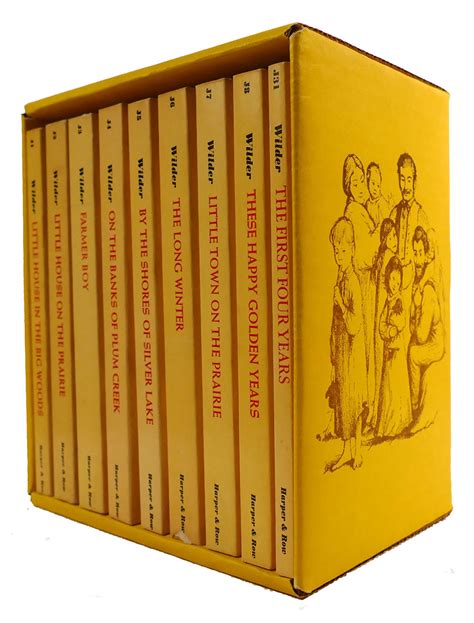 COMPLETE SET OF LAURA INGALLS WILDER'S LITTLE HOUSE BOOKS 9 VOLUME SET ...