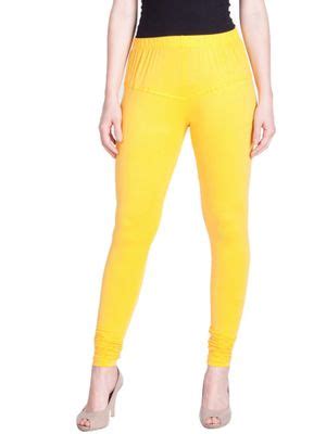 Buy Lyra Yellow Churidar Leggings Online