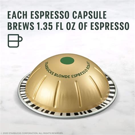 Buy Starbucks by Nespresso Blonde Roast Espresso (50-count single serve ...