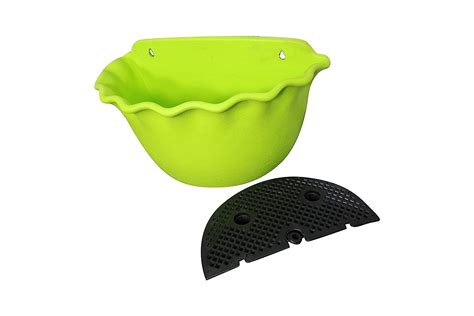 Gardens Need Plastic Platinum Pot Set (Lemon Green, 2-Pieces) : Amazon ...