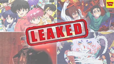 Ranma 1/2, DANDADAN, and More: Major Anime Leaks Shake Up the Internet!