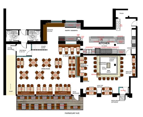 Restaurant Designer Raymond HaldemanRestaurant Floor Plans / Raymond ...