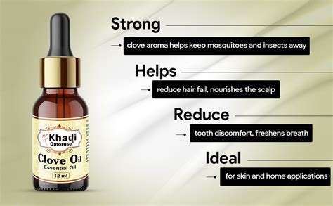 Buy Khadi Omorose Clove Bud Essential Oil | Pure, Natural & Undiluted ...