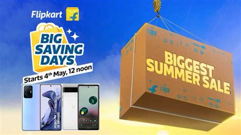 Flipkart Big Saving Days Sale 2023: Up to 43% discount on smartphones