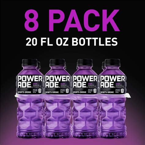 Buy POWERADE, Electrolyte Enhanced Sports Drinks w/ vitamins, Grape, 20 ...