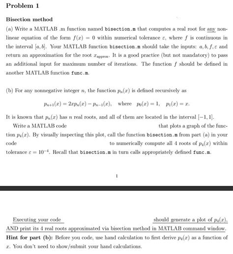 MATLAB Bisection Method Explain 的图像结果