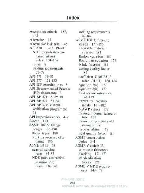 Image result for API 570 Code Book Tabs