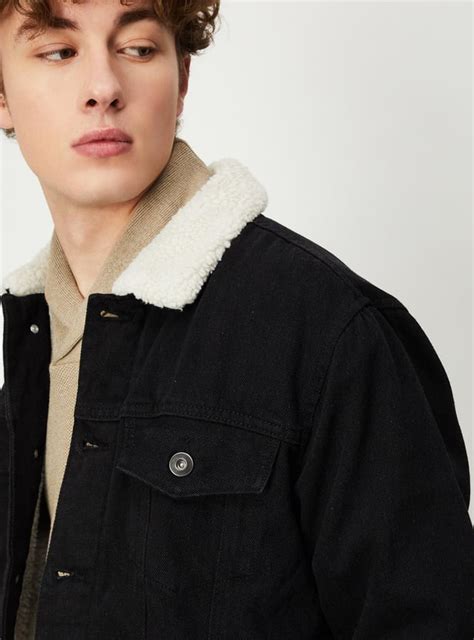 Buy Men Solid Full Sleeves Denim Jacket Online at just Rs. 2099.0 ...