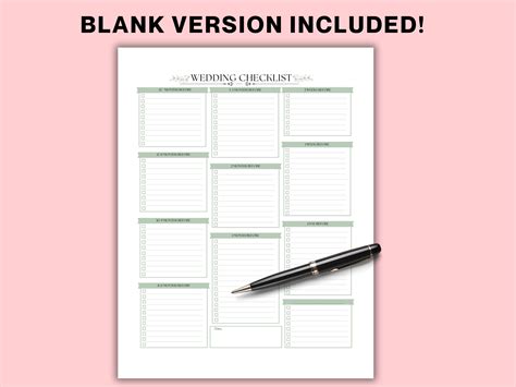 Image result for Wedding Checklist PDF