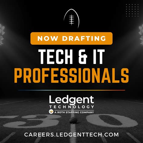 Attention jobseekers! We’re drafting technology professionals near you! Contact me today to get ...