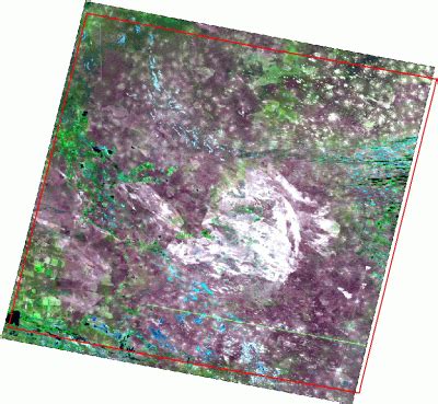 GIS-Lab: Map of actual Landsat coverage (USGS)