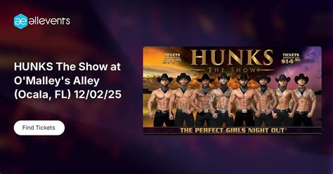 HUNKS The Show at OMalleys Alley (Ocala, FL) 12/02/25, O'Malleys Alley ...
