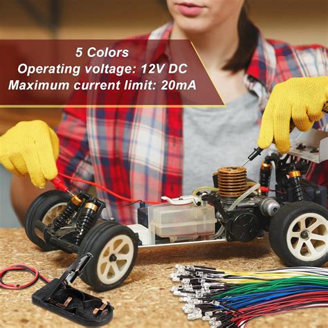 Riakrum 220 Pcs 12V LED Lights Kit, 100 Pcs Emitting India | Ubuy