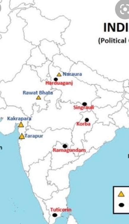 On the same outline map of India locate and label any THREE of the ...