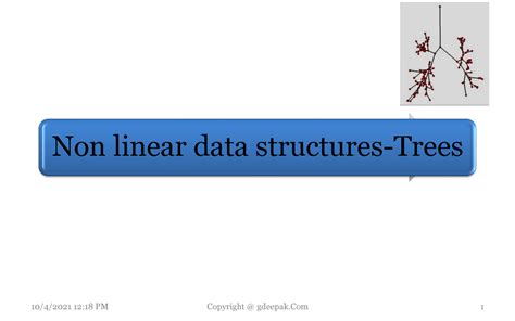 Lecture-17 Introduction to tree and BST - Non linear data structures ...