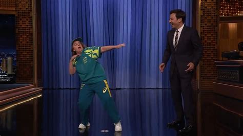 VIDEO: Viral Australian Breakdancer Raygun Crashes Jimmy Fallon's Talk ...