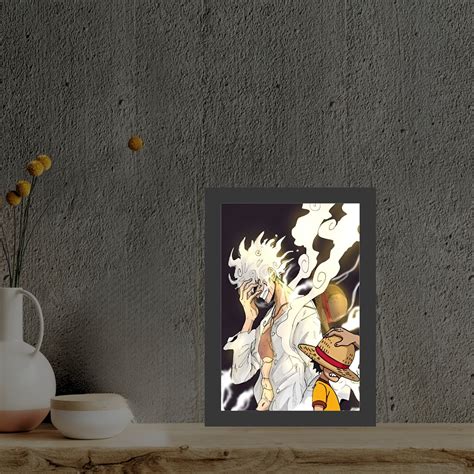 One Piece Anime Light Painting Frame bingkai glow – Nuvue Store