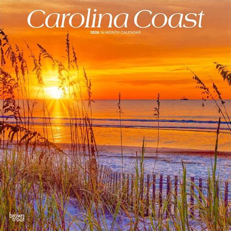 Carolina Coast 2026 Wall Calendar - Calendars.com
