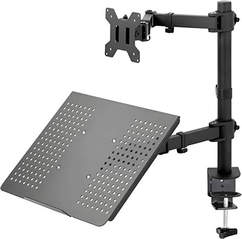 SYGA Monitor Stand Arm Desk Mount Fully Height Adjustable Bracket with ...