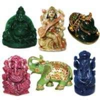 God Idols, Hindu God Gemstone Idols, Idols for Puja Room, Car Dashboard ...
