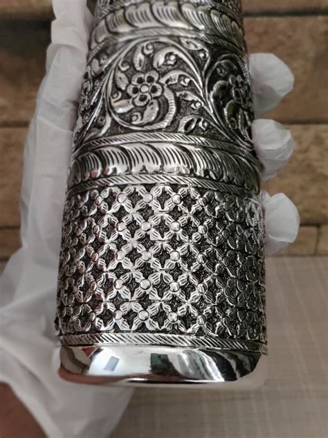 Buy Handmade 999 Silver Water Bottle | Natural Water Purifier ...