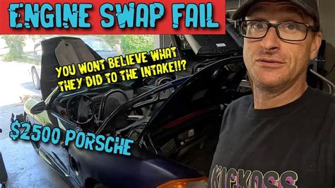 Image result for Porsche Boxster Engine Swap