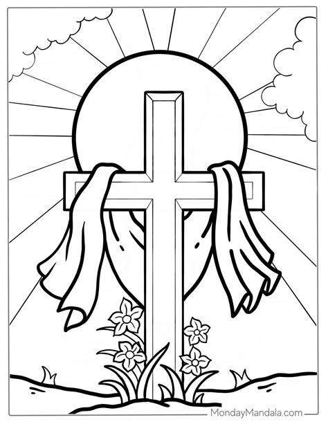 30 Jesus Coloring Pages (Free PDF Printables) | Jesus coloring pages ...